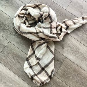 Chunky Plaid Scarf